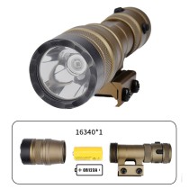 1000 Lumens Mini Scout Torch Light，Tactical LED Whitelight Flashlight (1.0 Short)