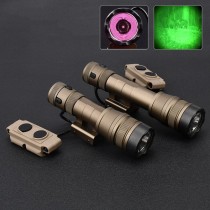 Tactical IR Flashlight，850nm IR Illuminator LED Mini Scout Torch Light，Infrared Light Night Vision Flashlight (Short)