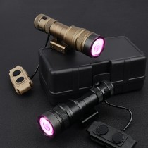 Tactical IR Flashlight，850nm IR Illuminator LED Mini Scout Torch Light，Infrared Light Night Vision Flashlight (Short)