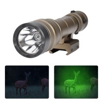 Tactical IR Flashlight，850nm IR Illuminator LED Mini Scout Torch Light，Infrared Light Night Vision Flashlight