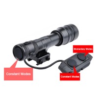 Tactical IR Flashlight，850nm IR Illuminator LED Mini Scout Torch Light，Infrared Light Night Vision Flashlight