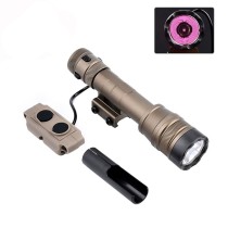 Tactical IR Flashlight，850nm IR Illuminator LED Mini Scout Torch Light，Infrared Light Night Vision Flashlight