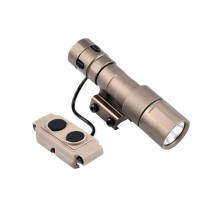 1000 Lumens Mini Scout Torch Light，Tactical LED Whitelight Flashlight，with Daul Pressure Switch