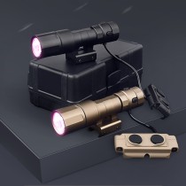 Tactical IR Flashlight，850nm IR Illuminator LED Mini Scout Torch Light，Infrared Light Night Vision Flashlight