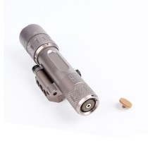 Mini Scout Torch Light，280 Lumens Tactical LED Whitelight Flashlight，with Remote Pressure Switch