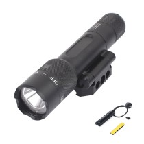 Mini Scout Torch Light，280 Lumens Tactical LED Whitelight Flashlight，with Remote Pressure Switch