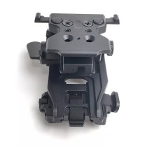 NVG Mount Low Profile Flip-Up Helmet Mount for PVS14 NVG Adjustable Dovetail Shoe