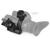 PVS-14 Night Vision Goggles Mount，NVM-14 NVG Mount，J Arm Dovetail Aluminum Mount Accessories