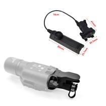 Tactical Light Dual Function Switch with Momentary/Constant Modes Remote Pressure Switch (SF Plug)