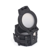 Flashlight Front Lens Flip Protect Cover，Fits For Diameter 40-42 mm Tactical Light Head，Nylon Strong Light Filter Lampshade