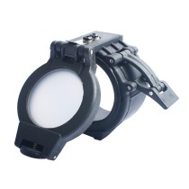 Flashlight Front Lens Flip Protect Cover，Fits For Diameter 40-42 mm Tactical Light Head，Nylon Strong Light Filter Lampshade