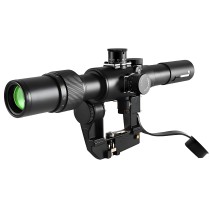 SV-D Scope 3-9x26 Tactical 9X Scopes POSP Precision Optic Sights(BDC Reticle) with Side Rail Mounting System