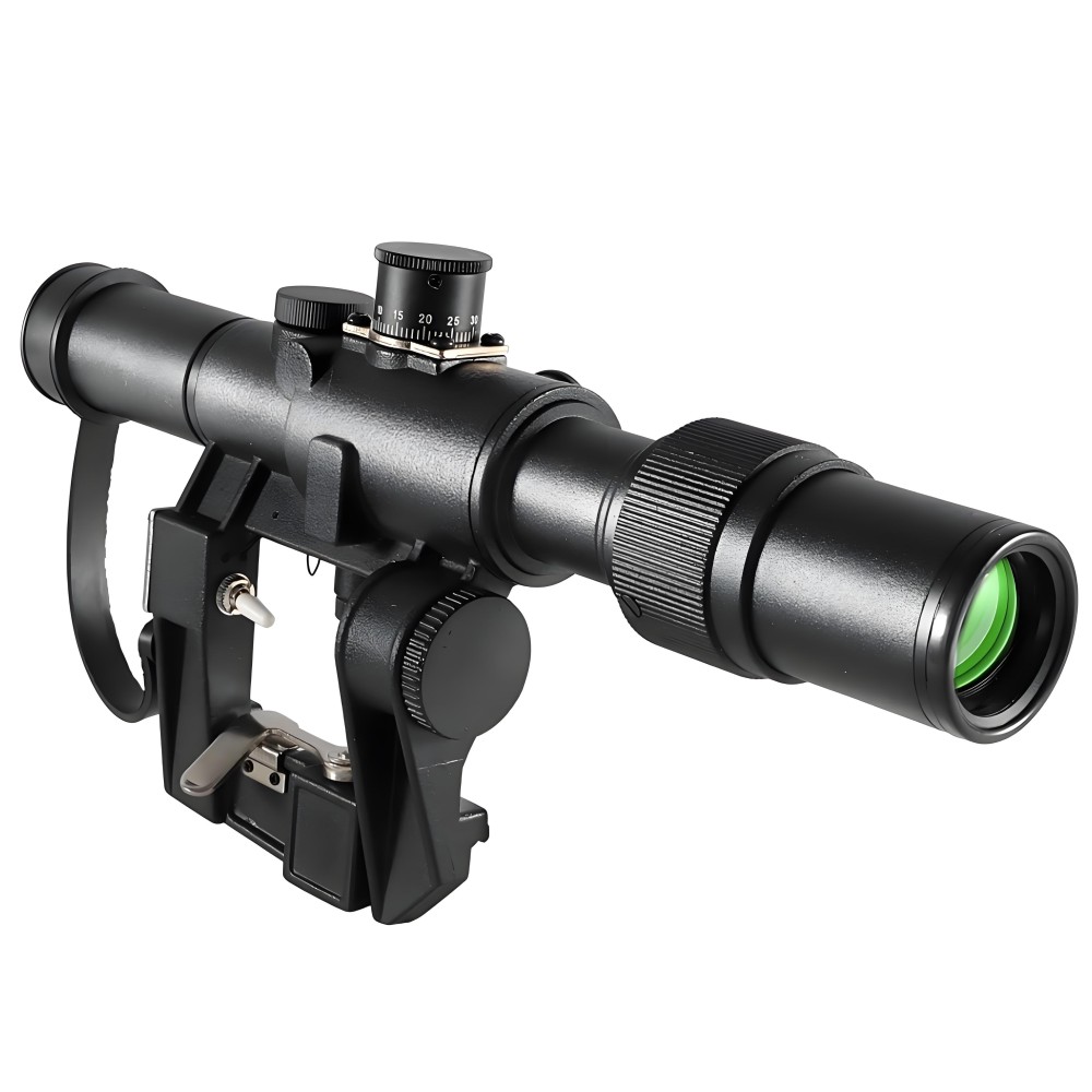 SV-D Scope 3-9x26 Tactical 9X Scopes POSP Precision Optic Sights(BDC Reticle) with Side Rail Mounting System