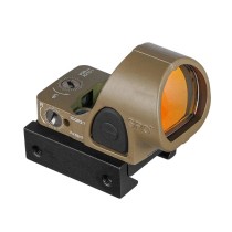 SRO Red Dot Sight Adjustable LED Reflex Sight for RMR/SRO Footprint Pistols