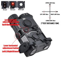 OLG Red/Green Powerful Laser Dot IR Indicator Sight With M300A/M600C Flashlight & Pressure Button Switch