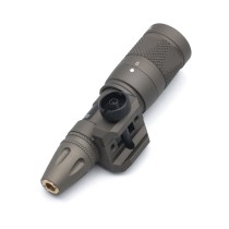 Tactical Crane Type Interface Flashlight Tailcap，For M300 M600 Series Etc Flashlight Light