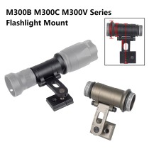 Light Helmet Mount，For Scout M600/M300 Etc Series Flashlight，Intergrated Flashlight Mount