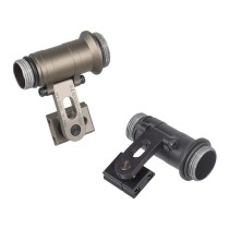 Light Helmet Mount，For Scout M600/M300 Etc Series Flashlight，Intergrated Flashlight Mount