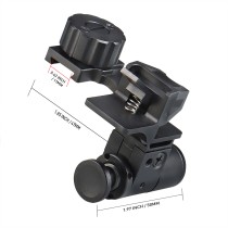 PVS-14 Night Vision Goggles Mount，NVM-14 NVG Mount，J Arm Dovetail Aluminum Mount Accessories