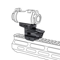 Variable Adjustable Height Optic Red Dot Sight Mount，Optic Mount Plate + Slider + 1.93" Riser + Rail Base Mount Combo