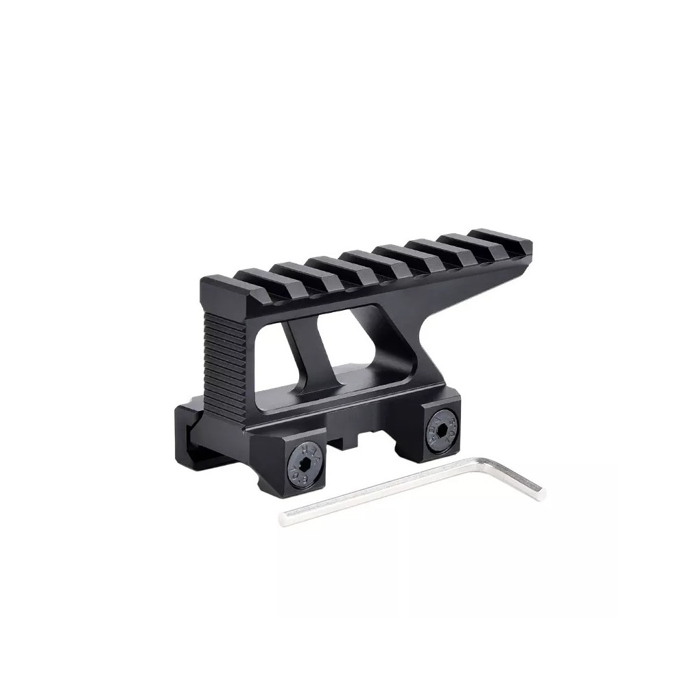 2.91" Optics Red Dot Sight Riser Mount for Original or Replica Series Red Dot Sight Etc，for 20mm Rail