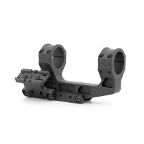 Tactical FAST LPVO Scopes Mount Base Adapter 2.05" Height 30mm Tube With 45 Degree Offset Mount Plate