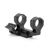 Tactical FAST LPVO Scopes Mount Base Adapter 2.05" Height 30mm Tube With 45 Degree Offset Mount Plate