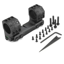 SPUHR Tactical Scope Mount With Integrated Bubble Levels，1.50" Optical Centerline Height