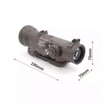 1.5-6X Scope，Optical Reticle Sight，With Quick-Release，Top Emergency Sight，Lens Multi Coated