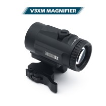 Optics 3X Magnifier，With Quick-Release Mount，Adjustable Flip Mount，Water And Fogproof，Anti-Reflective Coatings