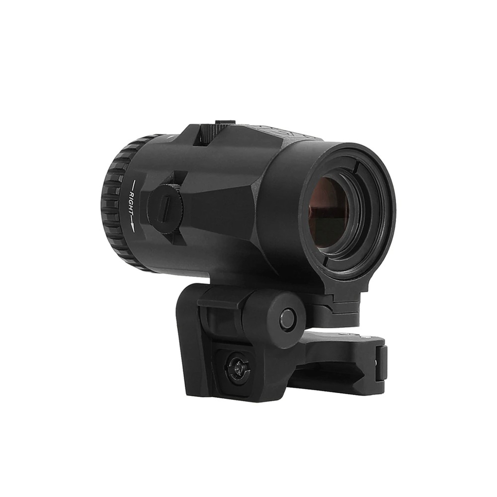 Optics 3X Magnifier，With Quick-Release Mount，Adjustable Flip Mount，Water And Fogproof，Anti-Reflective Coatings