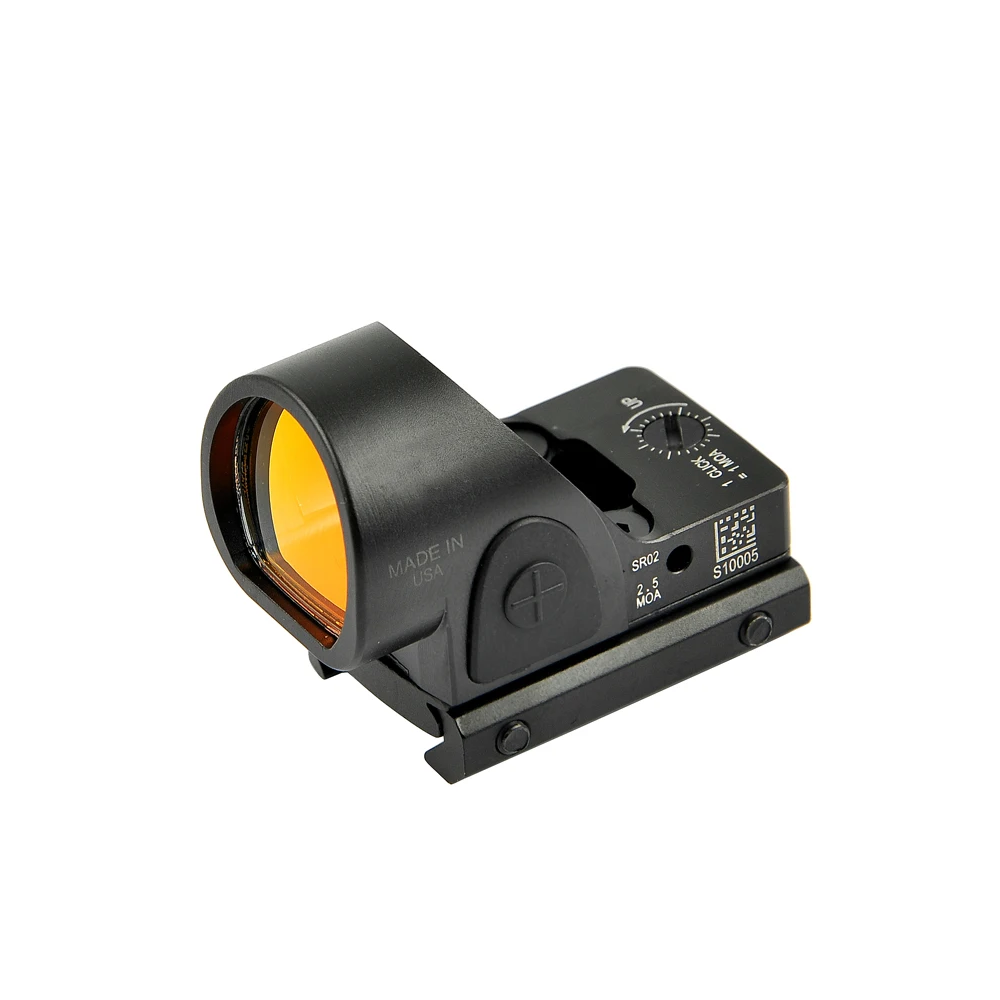 Red Dot Sight，2.5 MOA Optical Holographic Reflecting Sight，Tactical Collimator With Base Mount， 5 Available Brightness Settings