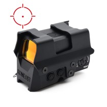 Holographic Optical Sight 1x38mm，Tactical Compact Red Dot Reflection Scope，Hunting Accessories