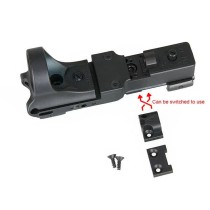 Railway Red Dot Sight，Tactical Optical Holographic Reflex Sight，Fits 20mm Rails，9 Level Brightness Control