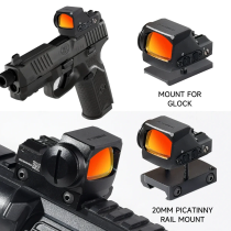 MOTAC Red Dot Sight 1x24mm 3&32 MOA Circle Dot Reticle，for P320 P226 & P229 P365 Series