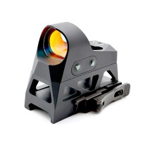 Mini Red Dot Sight，With Mount And 0.8 Inch Height QD Riser Mount，3 MOA Sight With Cover Cap