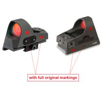 Mini Red Dot Sight，With Mount And 0.8 Inch Height QD Riser Mount，3 MOA Sight With Cover Cap