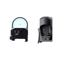 Mini Red Dot Sight，With Mount And 0.8 Inch Height QD Riser Mount，3 MOA Sight With Cover Cap