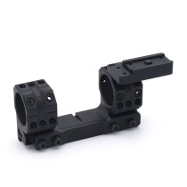 Tactical SP-4002 Mount 34mm Tube 0MOA 1.50" Height With SP A-0025 Miniature Interface ISMS Mount Adapter Combo