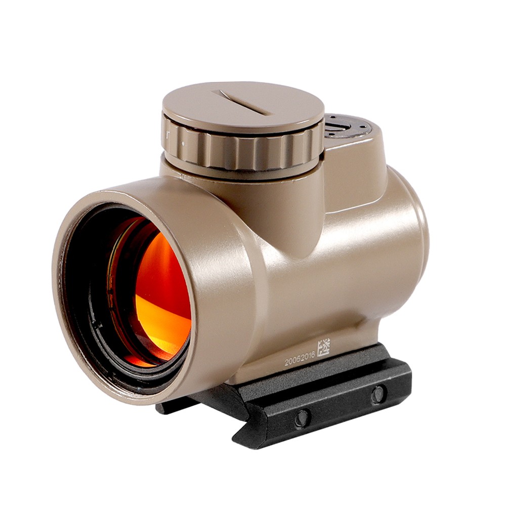 MRO Red Dot Reflex Sight，With Base Mount & Kill Flash，Optical Holographic Sight，Multi-Coated Lenses，8 Brightness Settings