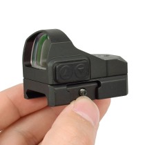 Tactical 3MOA Red Dot Sight，With 20mm Picatinny Riser Mount & Cover Cap，Optical Holographic Reflecting Sight