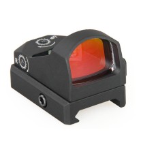 Tactical 3MOA Red Dot Sight，With 20mm Picatinny Riser Mount & Cover Cap，Optical Holographic Reflecting Sight