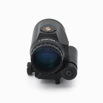 Tactical 3X Magnifier Sight with 90°/180° Push-Button Flip-To-Side Magnifier Mount，CNC Aluminium