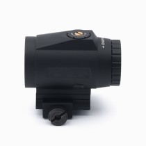 Tactical 3X Magnifier Sight with 90°/180° Push-Button Flip-To-Side Magnifier Mount，CNC Aluminium