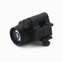 Tactical 3X Magnifier Sight with 90°/180° Push-Button Flip-To-Side Magnifier Mount，CNC Aluminium