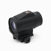 Tactical 3X Magnifier Sight with 90°/180° Push-Button Flip-To-Side Magnifier Mount，CNC Aluminium