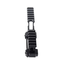 Group Type Dual Optics Tactical Mount Red Dot Scope Riser Base Heighten Integrate Adapter，For EXPS3 Holographic T1 T2