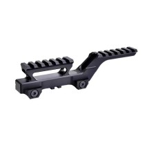 Group Type Dual Optics Tactical Mount Red Dot Scope Riser Base Heighten Integrate Adapter，For EXPS3 Holographic T1 T2