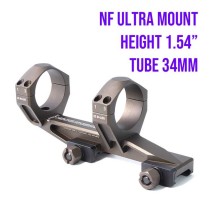 Tactical 1.54" Height 34mm Tube Optic Scope Mount，Super Precision，For 20mm Rail，Aluminum