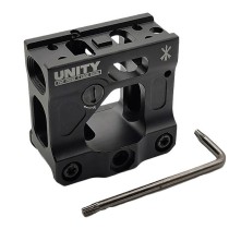 Unity 2.26" Red Dot Riser Mount Scope Riser Picatinny Rail Riser Mount 2 Inch Height for T1 T2 Optic Sight